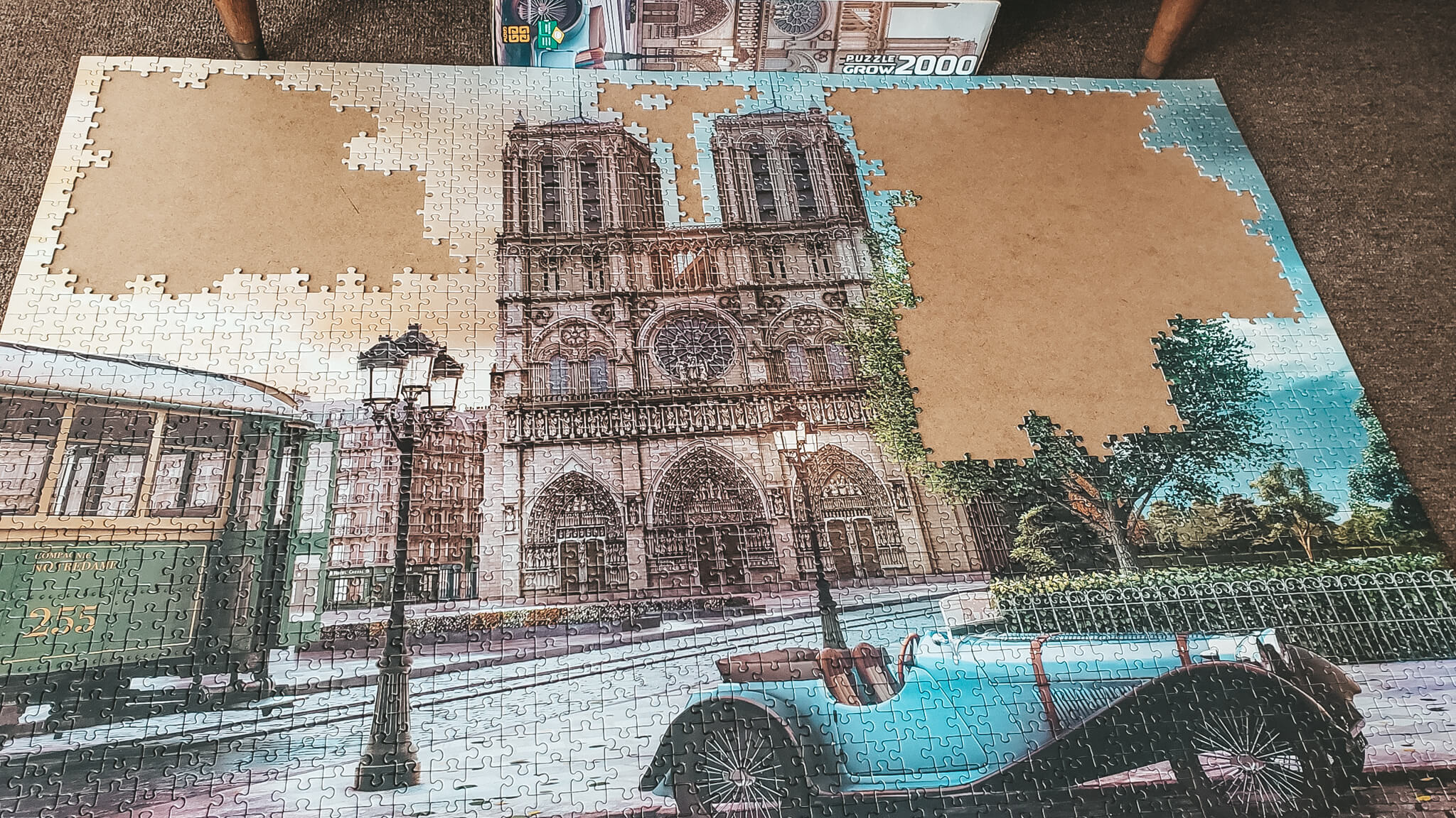 Quebra Cabeça Torre Eiffel Paris França Puzzle 500 Peças Jogos