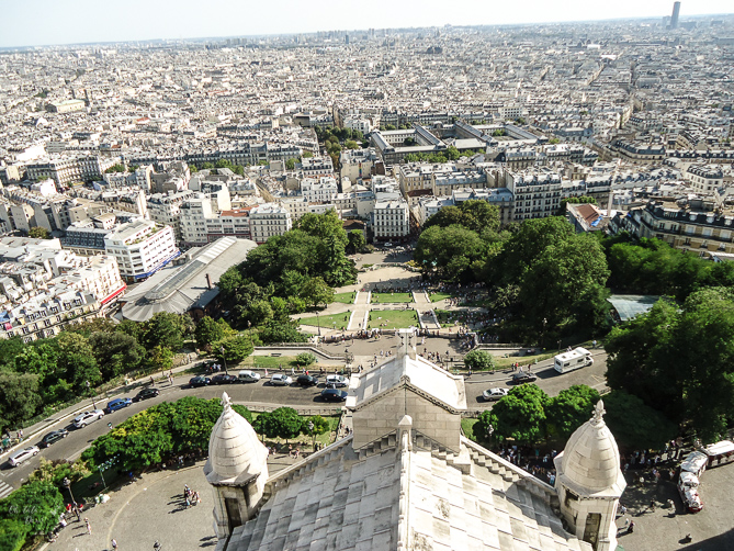 Vista aérea de Paris